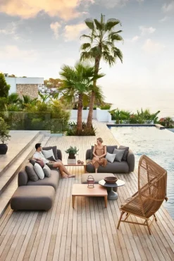 Cane-line Capture 2-seater sofa, taupe