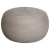 Cane-line Circle footstool, large, round, taupe