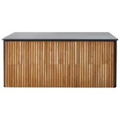 Cane-line Combine cushion box, large, teak - lava grey