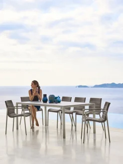 Cane-line Core chair, stackable, taupe