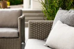 Cane-line Diamond 2-seater sofa, taupe