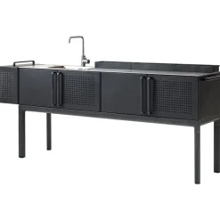 Cane-line Drop outdoor kitchen module with sink
