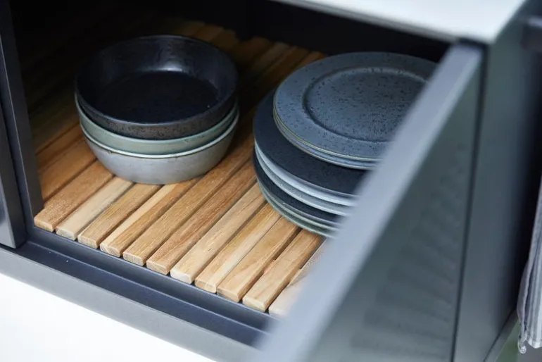 Cane-line Drop outdoor kitchen module with sink