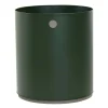 Cane-line Grow planter, medium, dark green