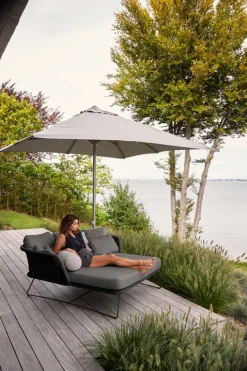 Cane-line Horizon daybed, black - grey