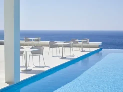 Cane-line Lean chair, white-grey