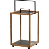 Cane-line Lighthouse lantern, large, teak - lava grey
