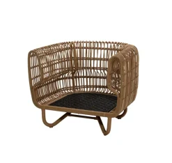 Cane-line Nest lounge chair, natural - light grey