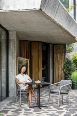 Cane-line Ocean chair cushion set, dark grey