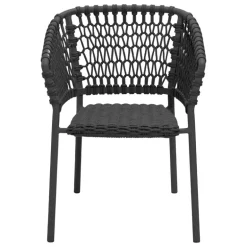 Cane-line Ocean chair, dark grey