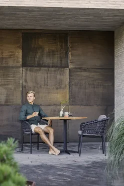 Cane-line Ocean chair, dark grey