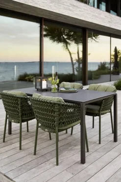 Cane-line Ocean chair, dark green