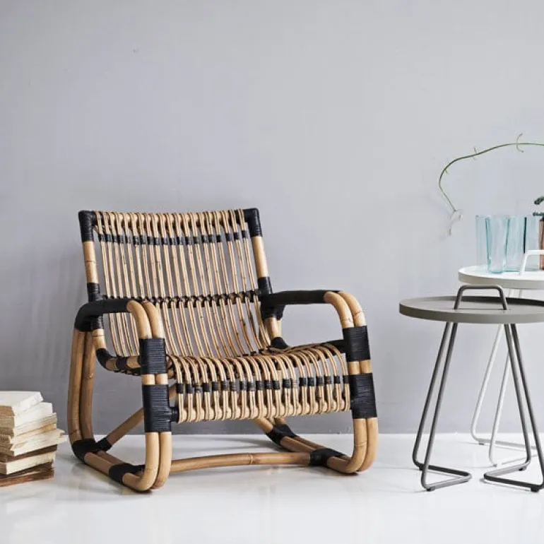 Cane-line On-the-move table, small, aqua