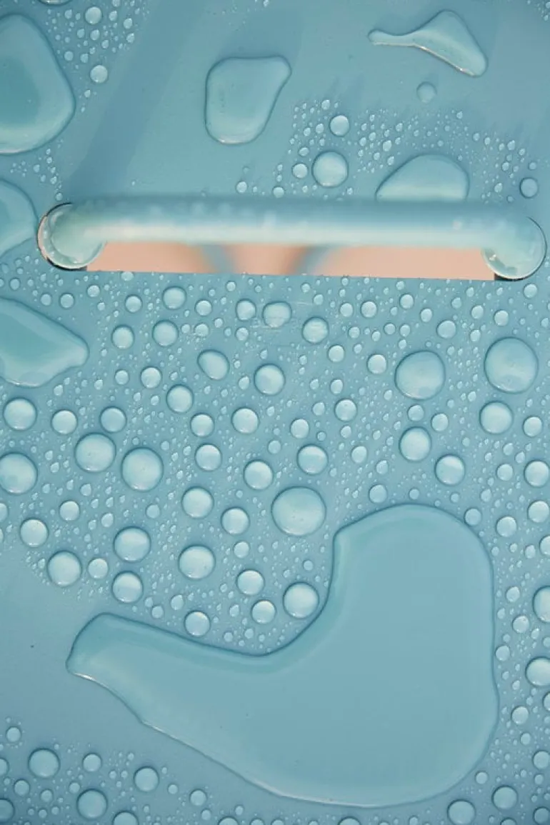 Cane-line On-the-move table, small, aqua