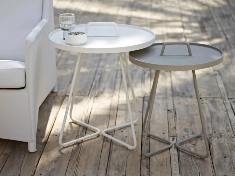 Cane-line On-the-move table, large, white