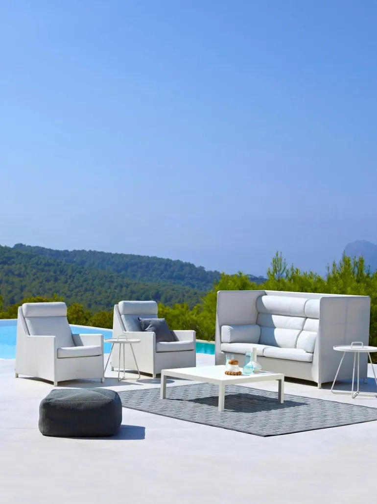 Cane-line On-the-move table, large, white