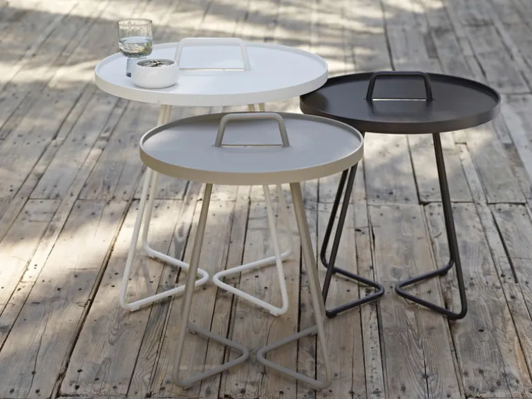 Cane-line On-the-move table, large, white