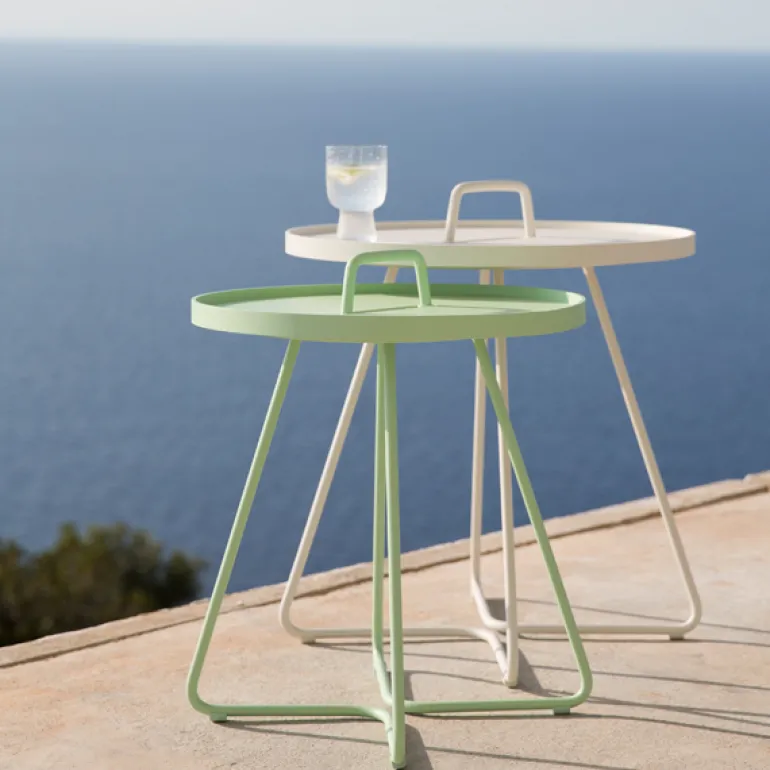 Cane-line On-the-move table, large, white