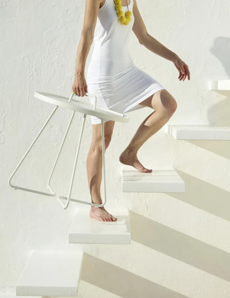 Cane-line On-the-move table, large, white