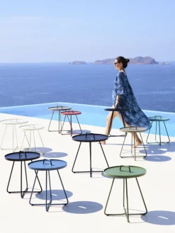 Cane-line On-the-move table, XS, light grey