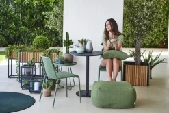 Cane-line On-the-move table, small, olive