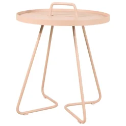 Cane-line On-the-move table, small, light rose