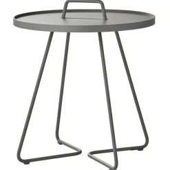 Cane-line On-the-move table, large, light grey