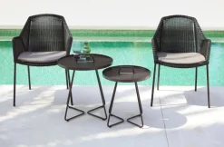 Cane-line On-the-move table, large, black