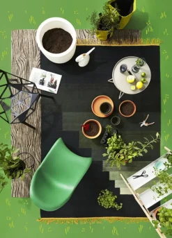 Cane-line On-the-move table, small, taupe