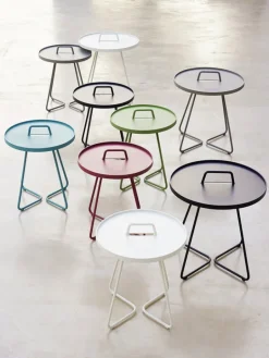 Cane-line On-the-move table, small, taupe