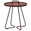 Cane-line On-the-move table, small, bordeaux