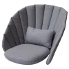 Cane-line Peacock lounge chair cushion set, grey