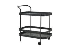 Cane-line Roll bar trolley, teak - lava grey