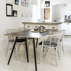 Cane-line Seat cushion for Moments and Blend chair, black