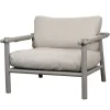 Cane-line Sticks lounge chair with cushion, taupe - sand