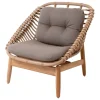 Cane-line String lounge chair, natural - taupe