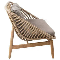 Cane-line String 2-seater sofa, natural - taupe