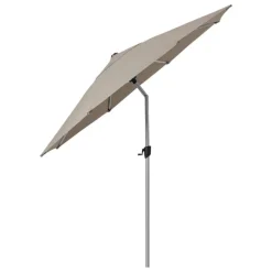 Cane-line Sunshade parasol, with tilt, taupe - silver