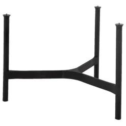 Cane-line Twist coffee table, diam. 70 cm, lava grey - fossil black