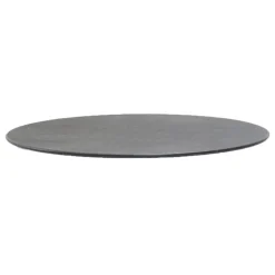 Cane-line Twist coffee table, diam. 70 cm, lava grey - fossil black
