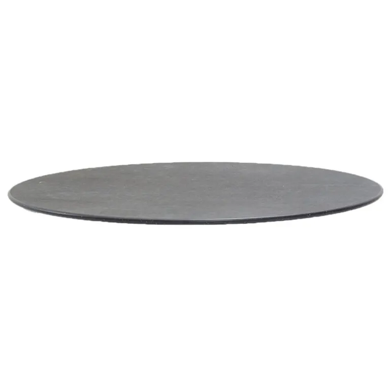 Cane-line Twist coffee table, diam. 70 cm, lava grey - fossil black