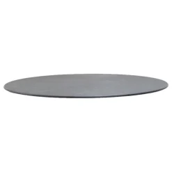 Cane-line Twist coffee table, diam. 90 cm, lava grey - fossil black
