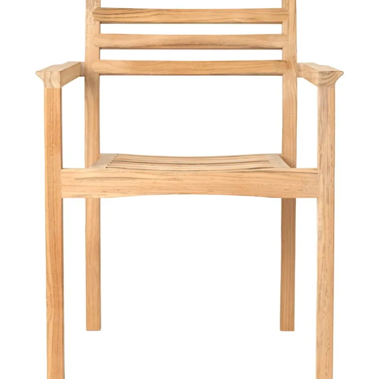 Carl Hansen & Søn AH502 Outdoor dining chair with armrest, teak