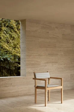 Carl Hansen & Søn AH502 Outdoor dining chair with armrest, teak