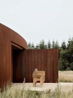 Carl Hansen & Søn AH502 Outdoor dining chair with armrest, teak