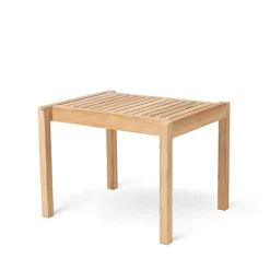 Carl Hansen & Søn AH901 Outdoor side table/stool, 59,5 x 48,5 cm, teak