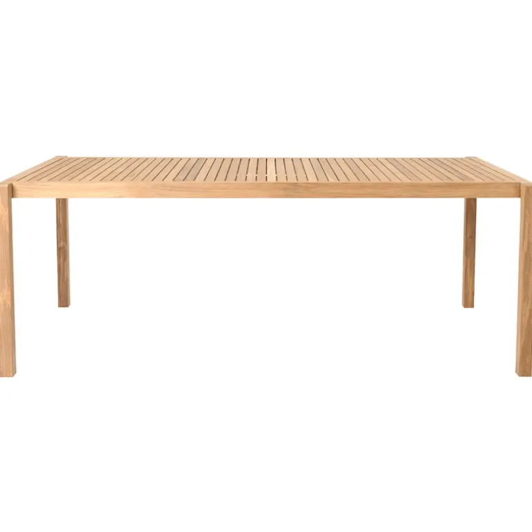 Carl Hansen & Søn AH901 Outdoor dining table, 100 x 203 cm, teak