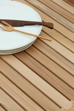 Carl Hansen & Søn AH901 Outdoor dining table, 100 x 203 cm, teak