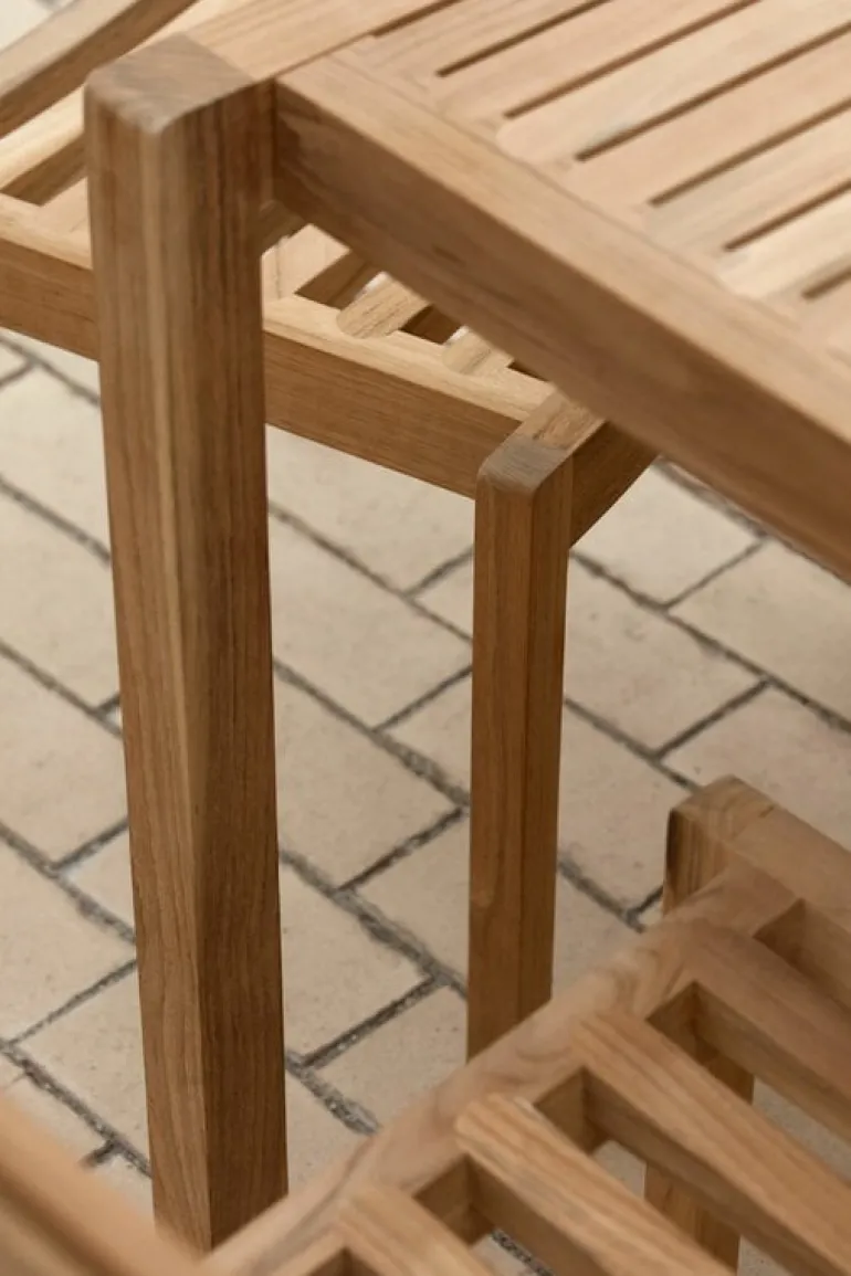 Carl Hansen & Søn AH901 Outdoor dining table, 100 x 203 cm, teak