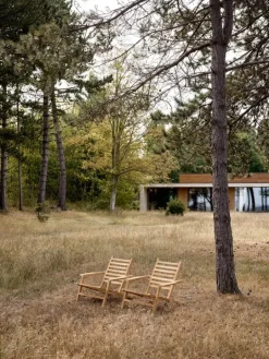 Carl Hansen & Søn AH603 Outdoor deck chair, teak